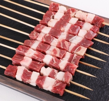 调味牛肉串